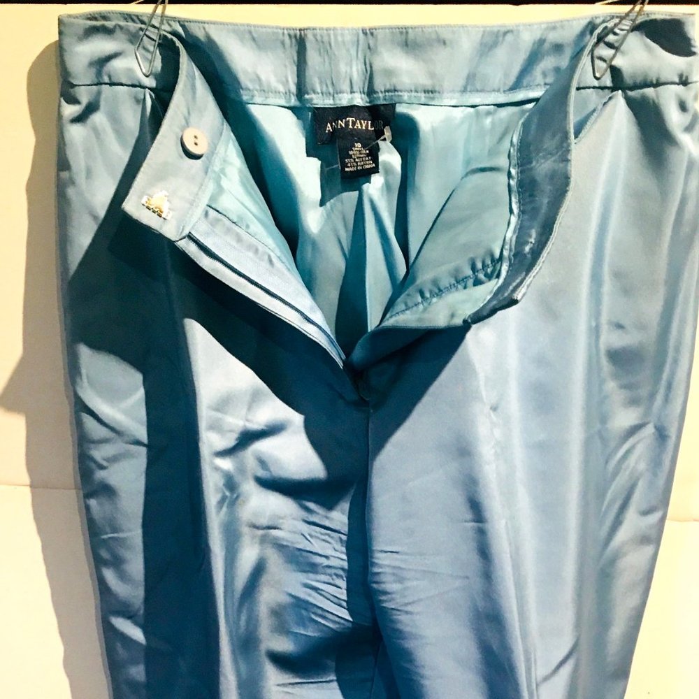Ann Taylor 100% Silk Pants